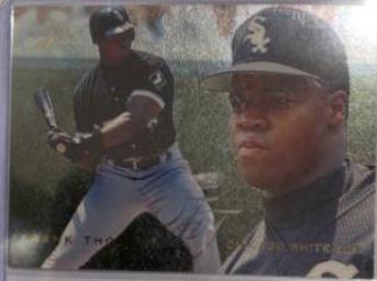 Frank Thomas #27 Baseball Cards 1995 Flair
