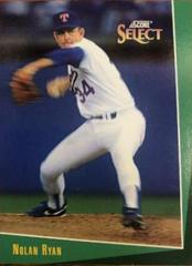 Nolan Ryan #90 Baseball Cards 1992 Score Select Prices