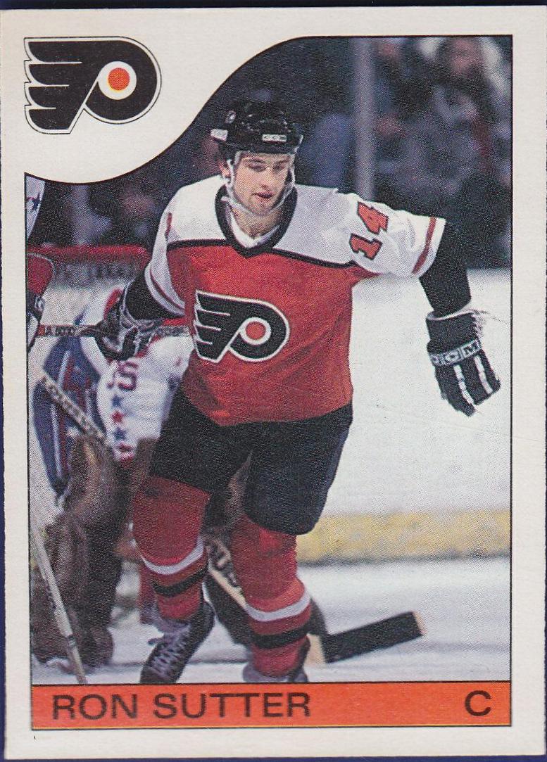 Ron Sutter #6 Hockey Cards 1985 O-Pee-Chee