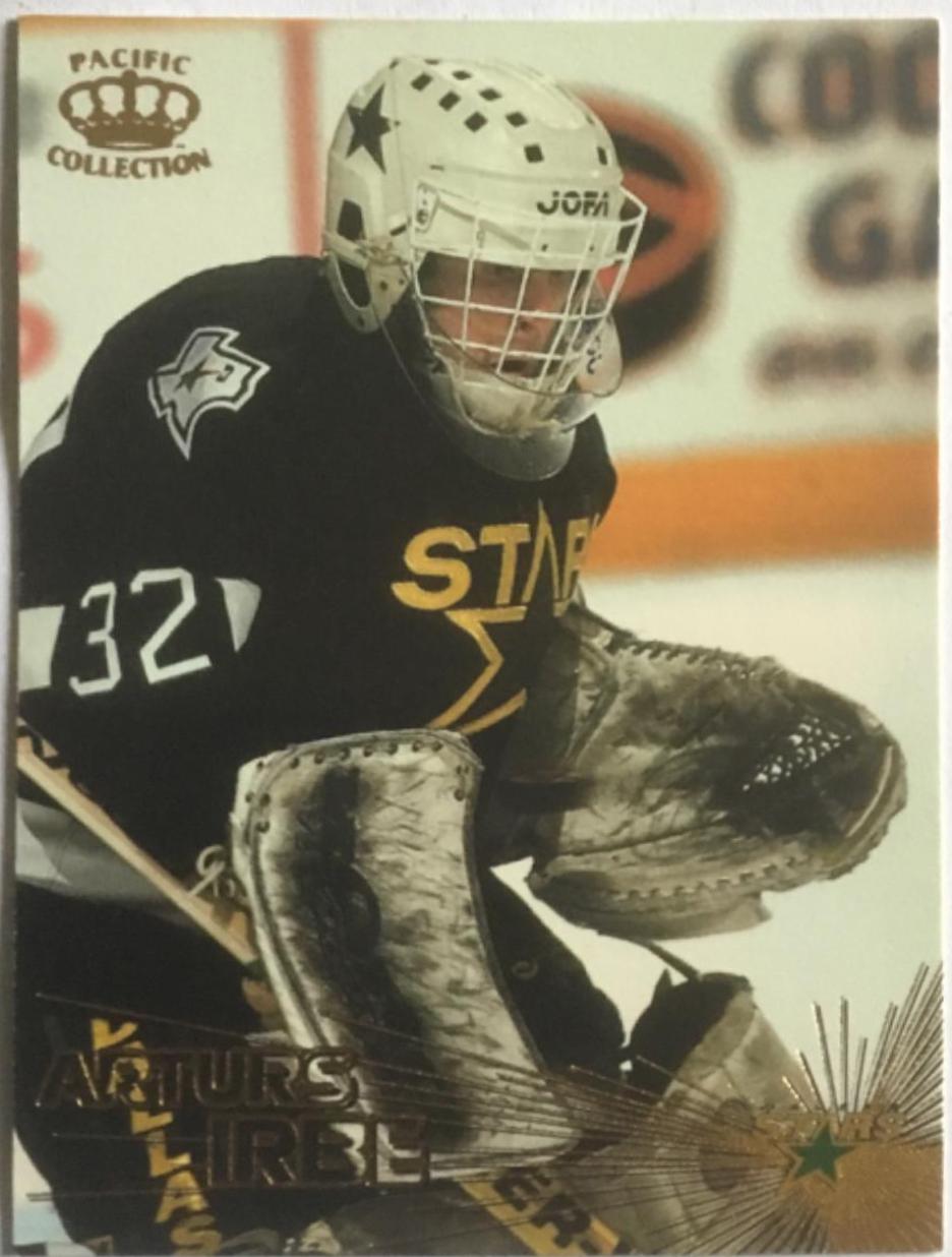 Arturs Irbe #188 Hockey Cards 1997 Pacific Crown