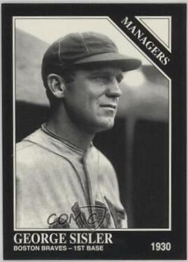 George Sisler #836 1993 Conlon Collection Baseball