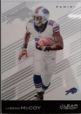 LeSean McCoy #8 Football Cards 2015 Panini Clear Vision