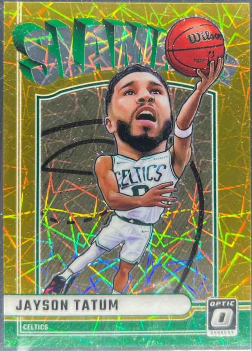 Jayson Tatum [Gold] #4 Prices | 2024 Panini Donruss Optic Slammy