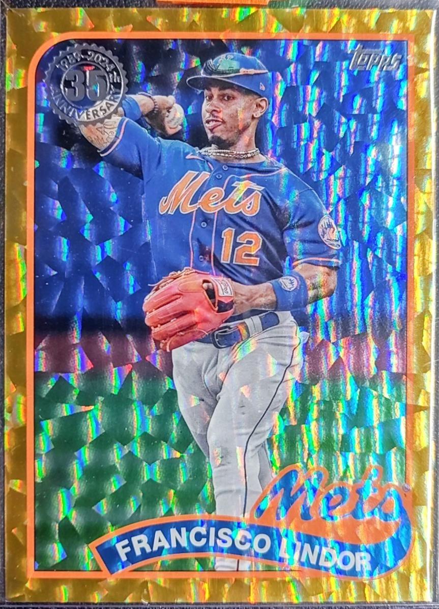 Francisco Lindor [Gold Foil] #89B-22