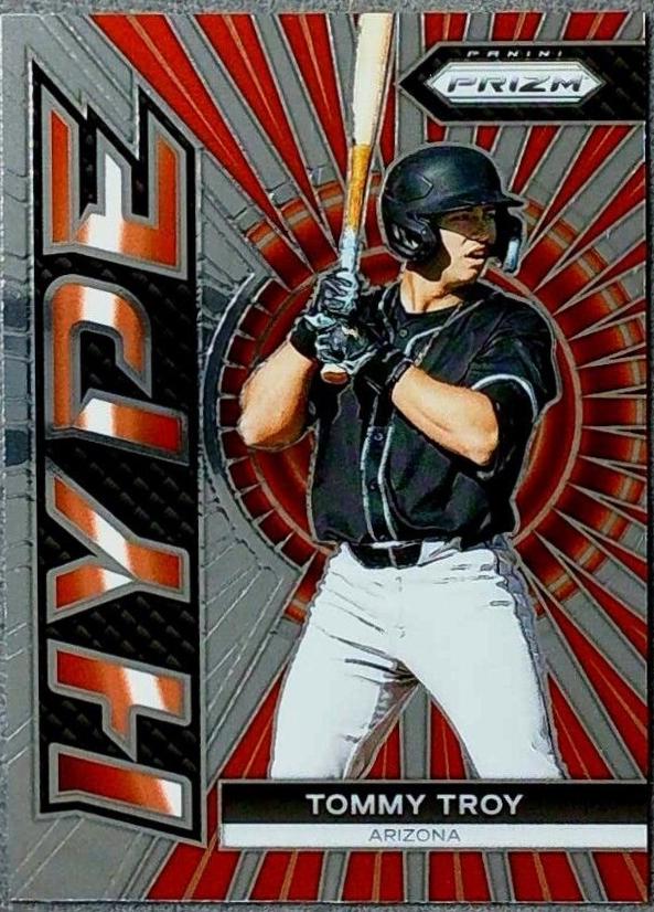 Tommy Troy #17 Baseball Cards 2024 Panini Prizm Hype