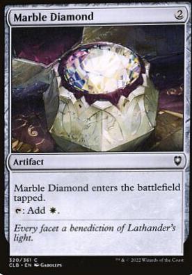 Marble Diamond [Foil] (Magic Commander Legends: Battle for Baldur's Gate)