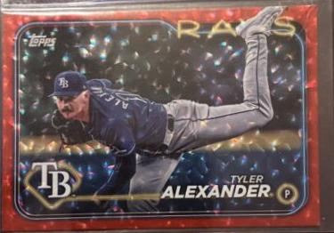 Tyler Alexander [Red Crackle Foilboard] #US235