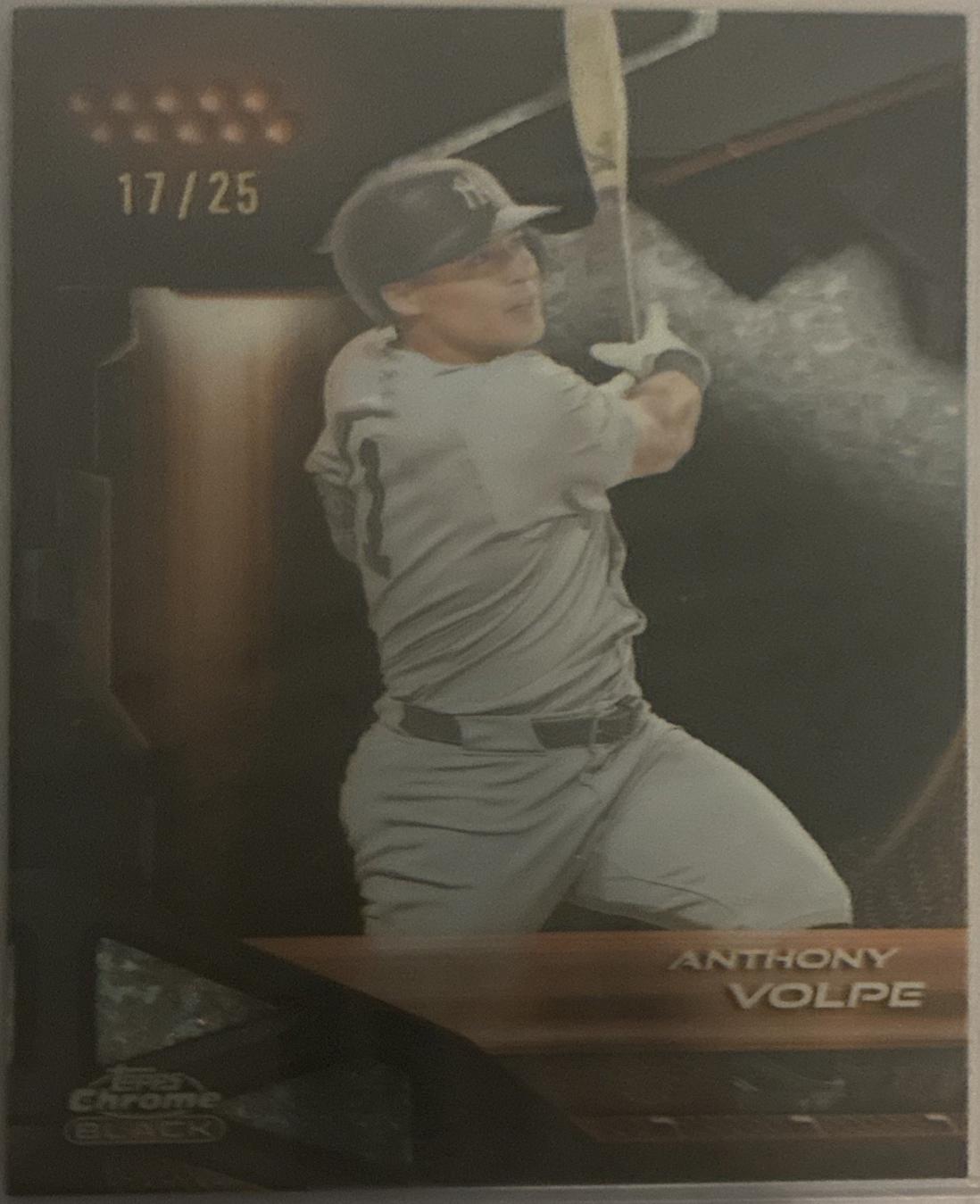 Anthony Volpe [Orange Mini-Diamond Refractor] #103