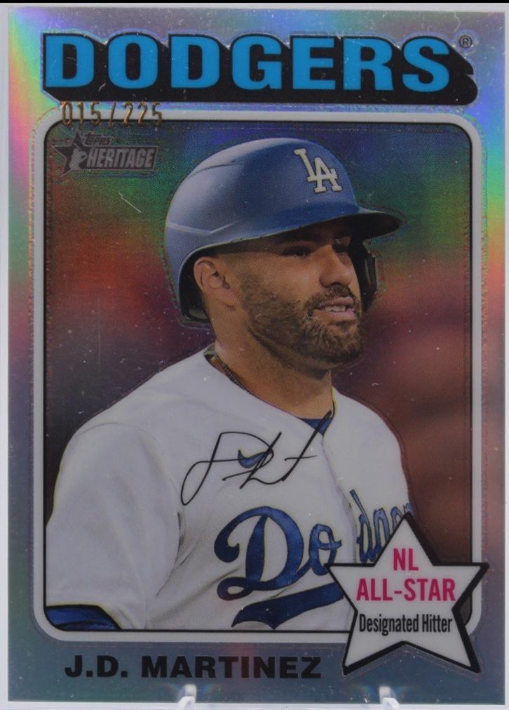 J.D. Martinez [Silver Chrome] #528