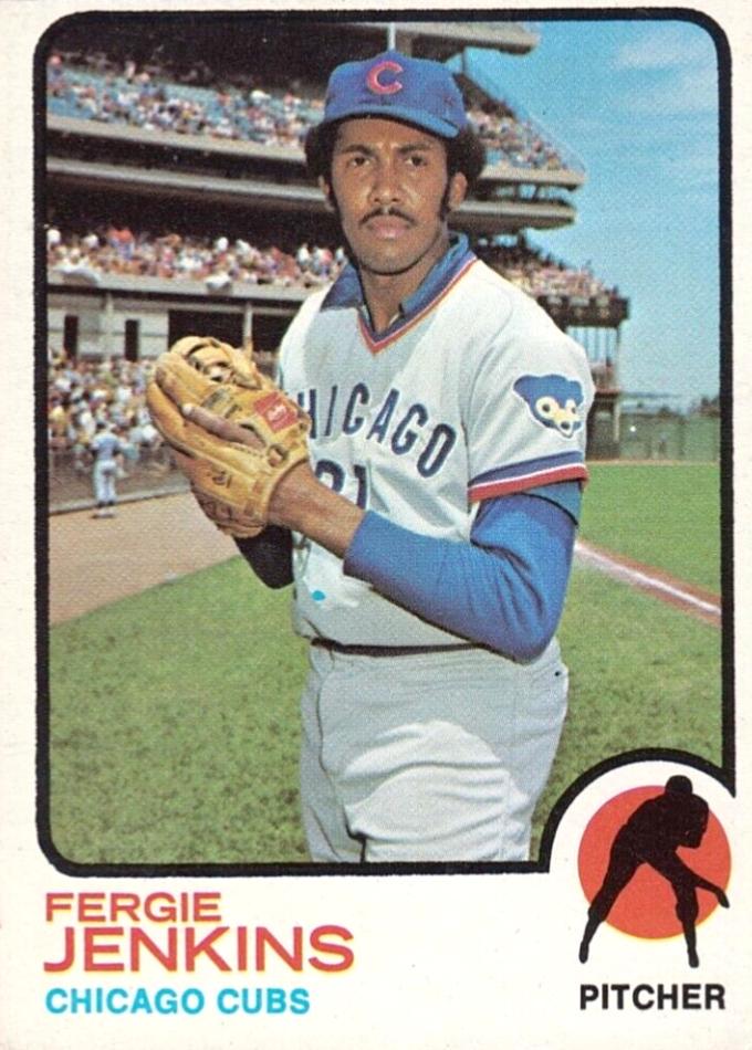 Fergie Jenkins #180 Baseball Cards 1973 Topps