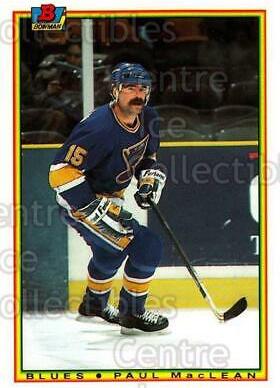 Paul MacLean #18 Hockey Cards 1990 Bowman Tiffany