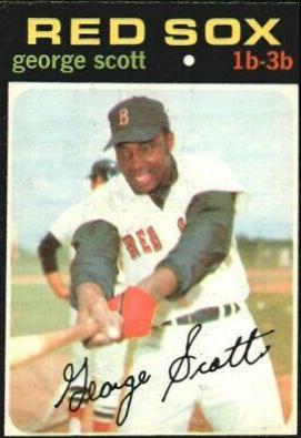 George Scott #9 Baseball Cards 1971 O Pee Chee
