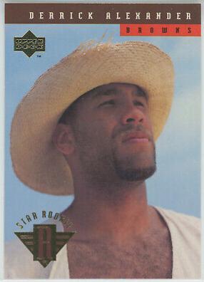 Derrick Alexander #3 Football Cards 1994 Upper Deck
