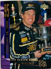 Rusty Wallace #229 Racing Cards 1995 Upper Deck Prices