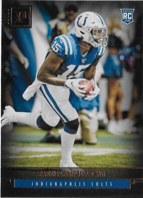 Parris Campbell #P14 Football Cards 2019 Panini Chronicles Panini