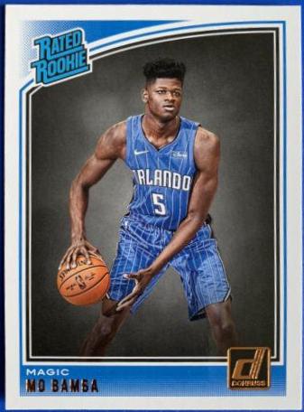 Mo Bamba #160 Basketball Cards 2018 Panini Donruss