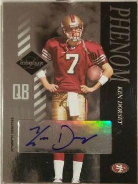 Ken Dorsey #139 2003 Leaf Limited Football