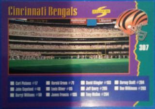 Cincinnati Bengals, Atlanta Falcons