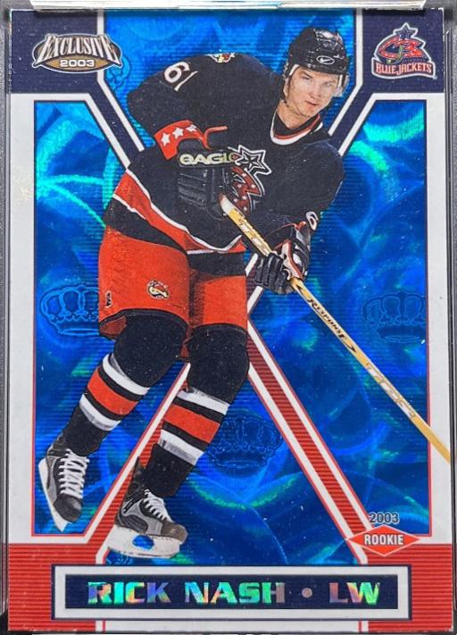 Rick Nash #196 2002 Pacific Exclusive Hockey