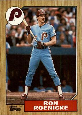 Ron Roenicke #329 Baseball Cards 1987 Topps