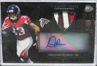 Devonta Freeman #DFR 2014 Bowman Sterling Autograph Football