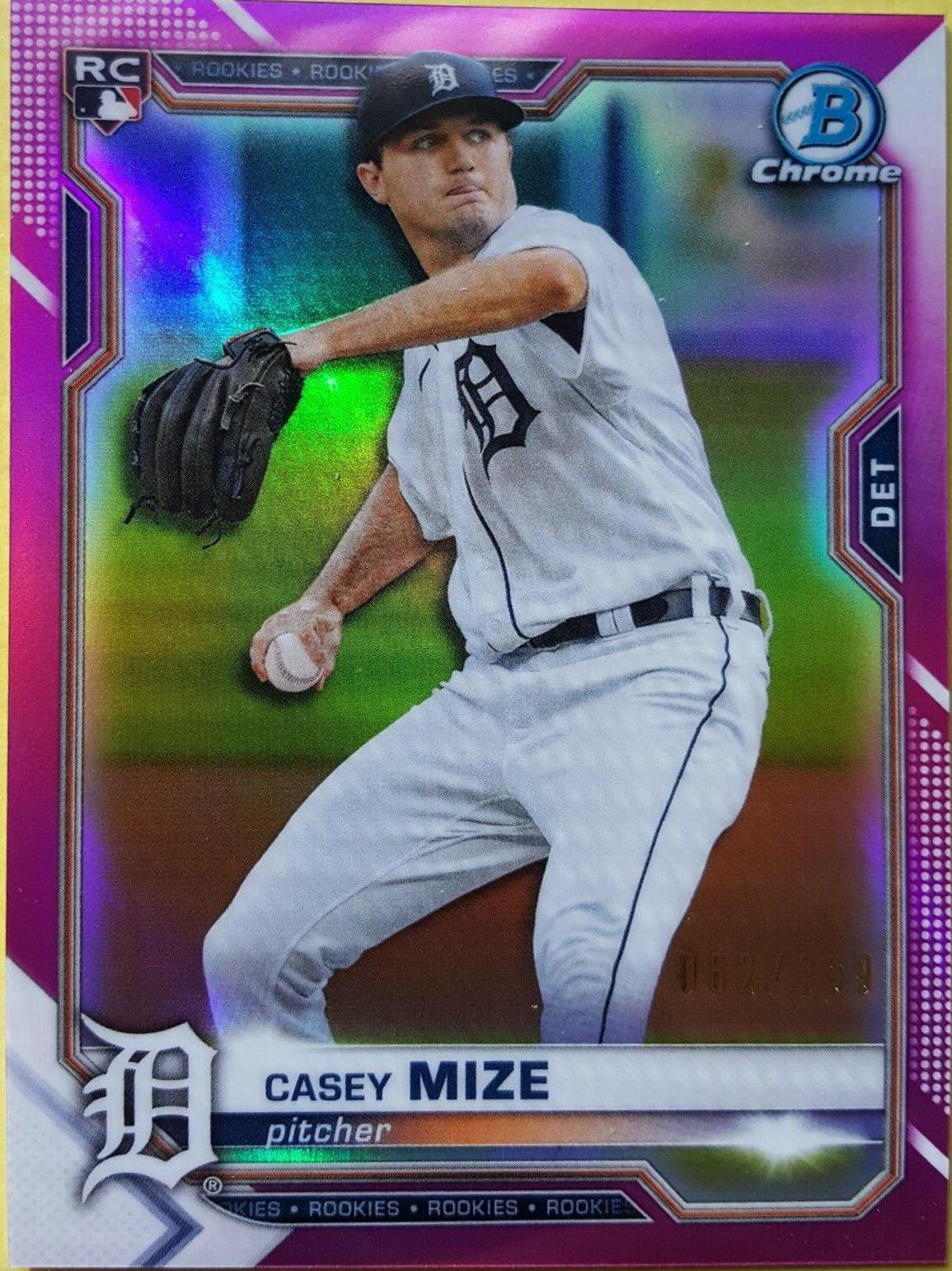 Casey Mize [Fuchsia Refractor] #9