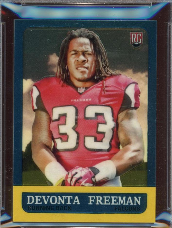 Devonta Freeman #41 Football Cards 2014 Topps Chrome 1963 Minis