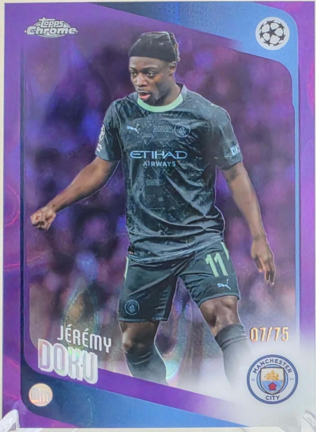 Jeremy Doku [Purple Refractor] #47