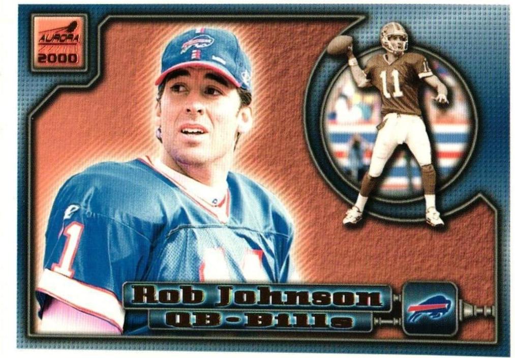 Rob Johnson #16 Football Cards 2000 Pacific Aurora