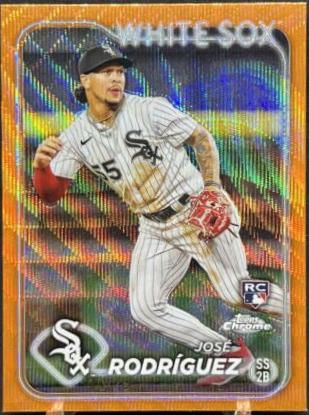 Jose Rodriguez [Orange Wave Refractor] #115