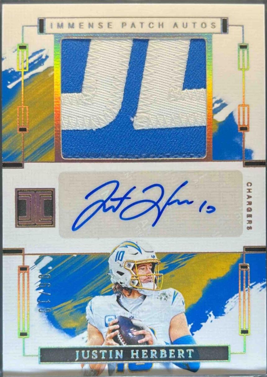 Justin Herbert [Gold] #3