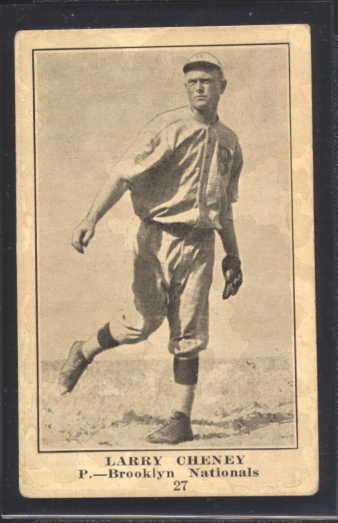 Larry Cheney #27 1917 Boston Store Baseball