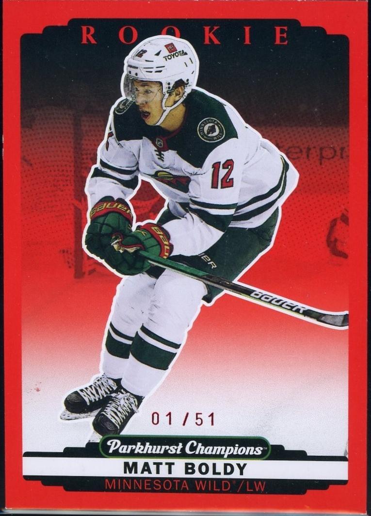 Matt Boldy #324 2022-23 Parkhurst Champions Hockey