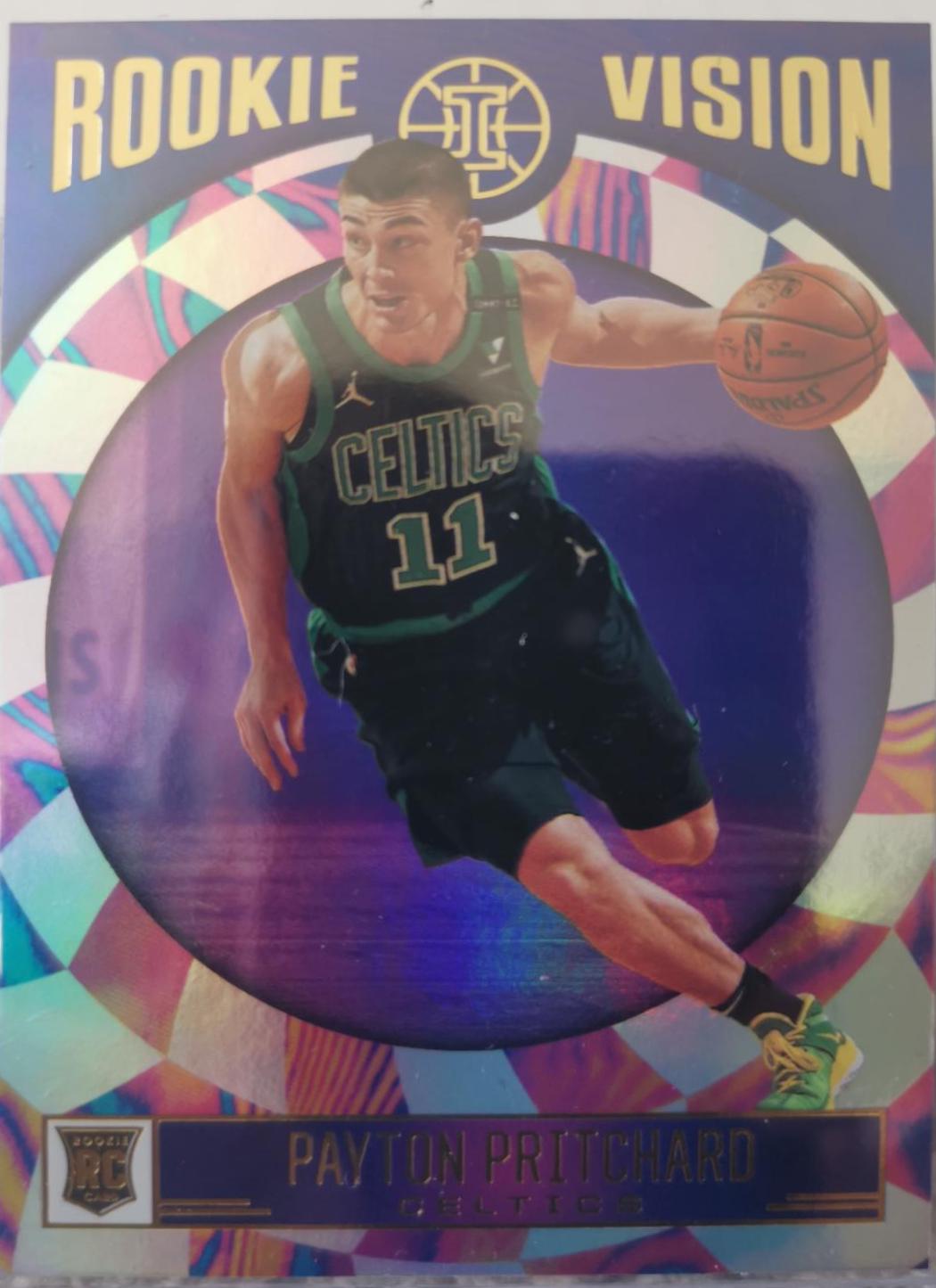 Payton Pritchard #10 Basketball Cards 2019 Panini Illusions Rookie Vision
