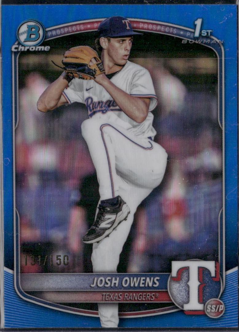 Josh Owens [Blue Refractor] #BDC-119