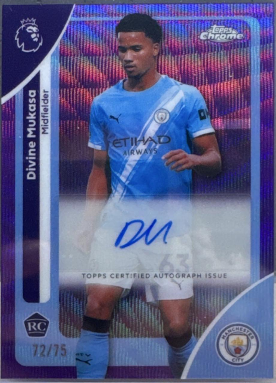 Divine Mukasa [Purple Refractor] #CA-DM Prices | 2026 Topps Chrome