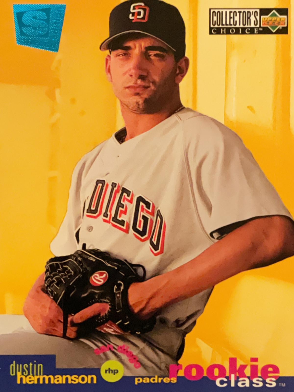 Dustin Hermanson #3 Baseball Cards 1995 Collector's Choice Se