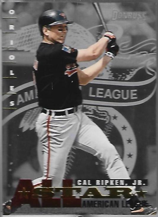 Cal Ripken Jr #AL-6 Baseball Cards 1995 Panini Donruss All Stars