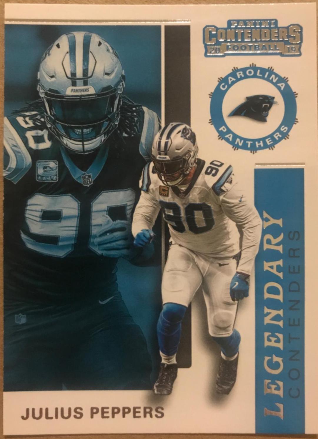 Julius Peppers #LC-JP Football Cards 2019 Panini Contenders Legendary Contenders