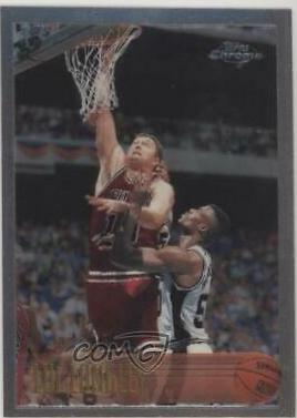 Luc Longley #164 Basketball Cards 1996 Topps Chrome