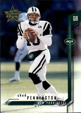 Chad Pennington #10 Football Cards 2001 Leaf Rookies & Stars