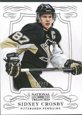 Sidney Crosby #87 Hockey Cards 2013 Panini National Treasures