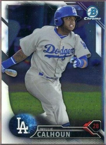 Willie Calhoun #BCP-169 2016 Bowman Chrome Prospects Baseball