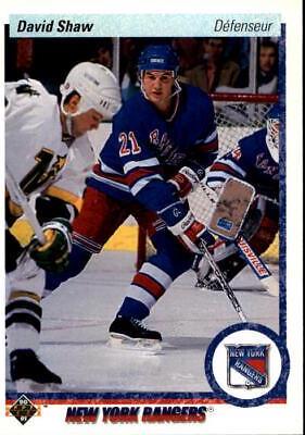 David Shaw #15 Hockey Cards 1990 Upper Deck French