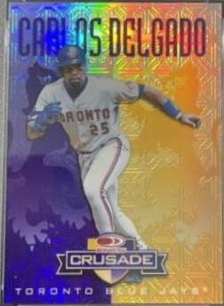 Carlos Delgado #49 Baseball Cards 1998 Donruss Crusade