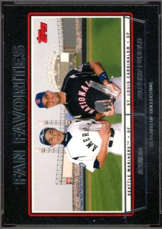 Ichiro Suzuki / Albert Pujols [Black] #694