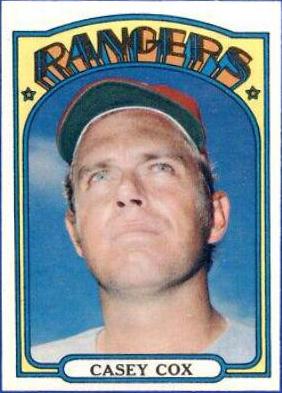 Casey Cox #231 Baseball Cards 1972 O Pee Chee