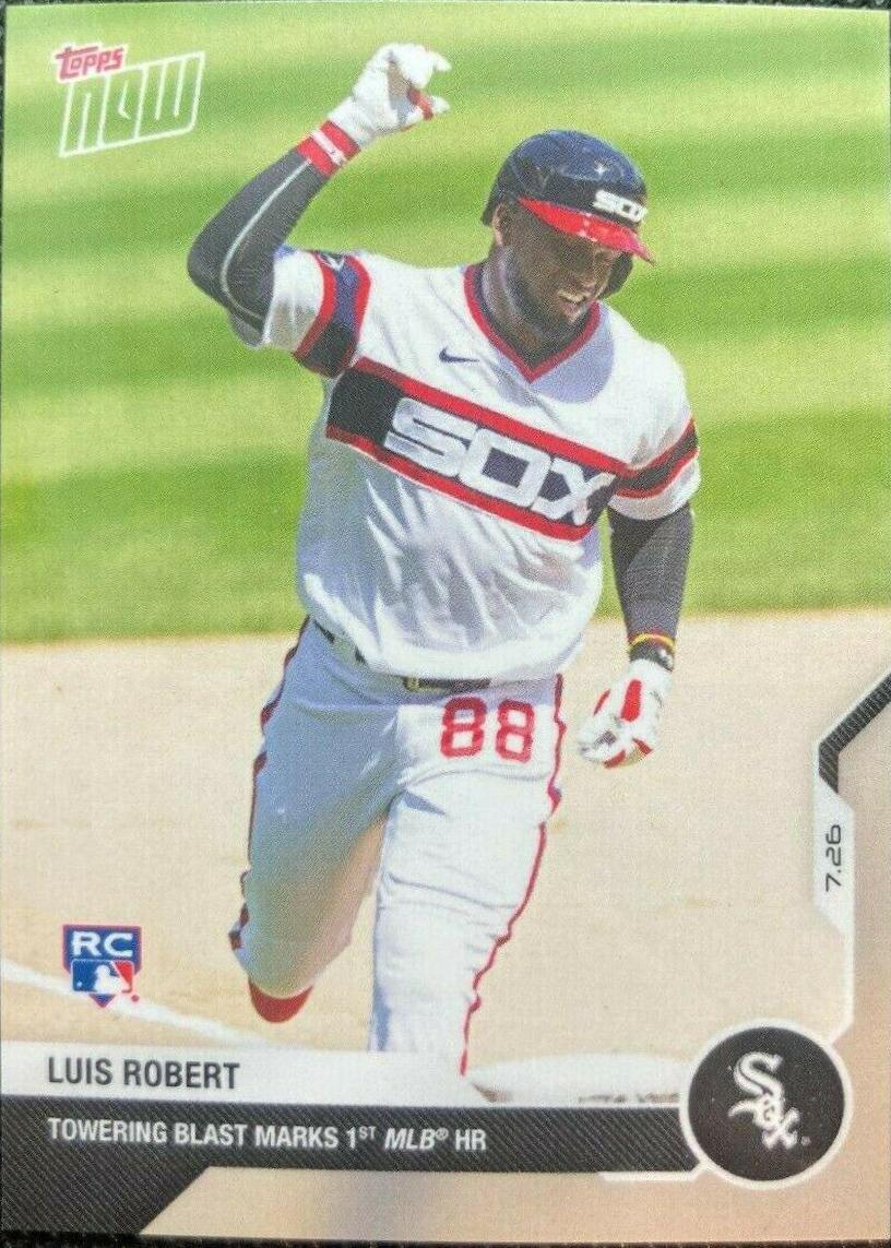 Luis Robert #20 Baseball Cards 2020 Topps Now
