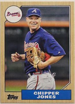 Chipper Jones #213 Baseball Cards 2022 Topps Archives
