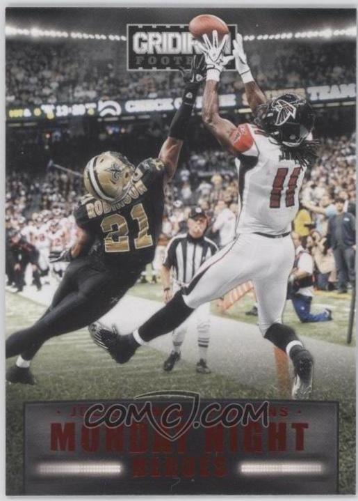 Julio Jones #23 Football Cards 2012 Panini Gridiron Monday Night Heroes